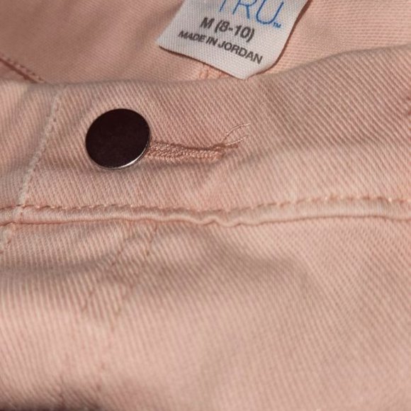 Time and Tru ** stylish stretch jeans, Light Pink, size Medium (8-10) 30" waist - Picture 5 of 8